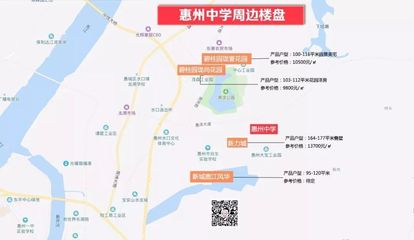 惠州中学预计今秋建成开学 周边4个楼盘月底或推新房源